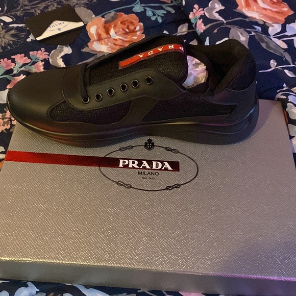 Prada sneakers I got for my husband but they were too big and I am terrible - Picture 4 of 4